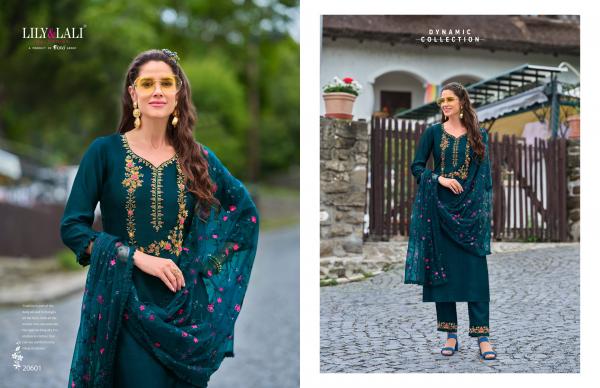 Lily And Lali Maria 9 Vol 4 Kurti Bottom With Dupatta